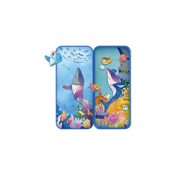 Mieredu Magnetische Puzzeldoos Reis Onderwateravontuur Bevat 2 Scènes