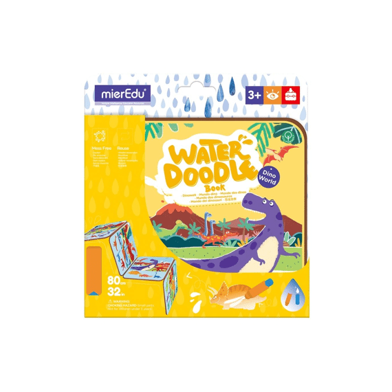 Mieredu Water Doodle Boek Dinowereld
