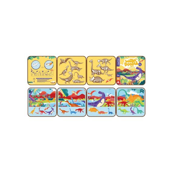 Mieredu Water Doodle Boek Dinowereld
