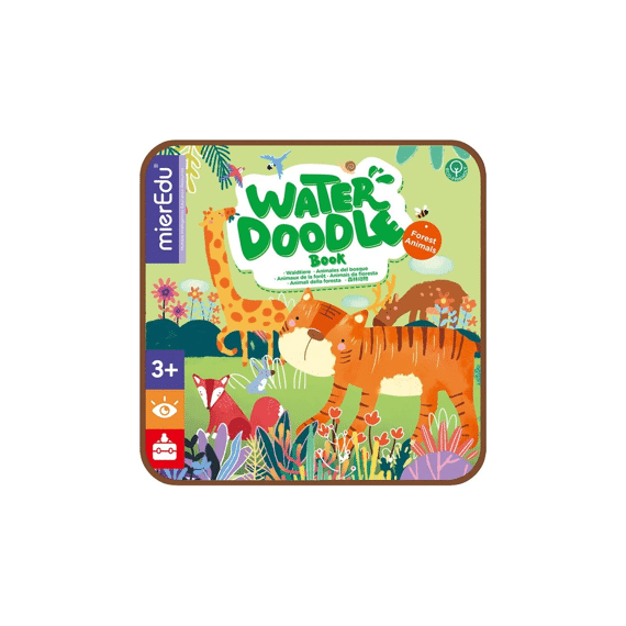 Mieredu Water Doodle Boek Bosdieren
