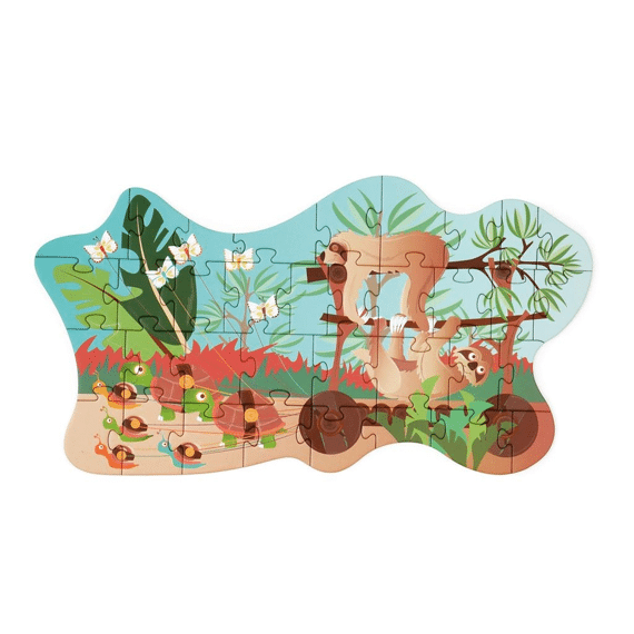 Scratch Puzzel 35st Luiaard