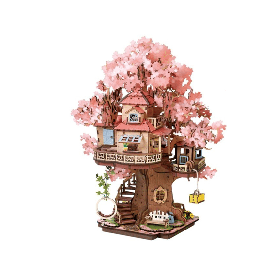 Robotime Rolife Sakura Treehouse Bouwpakket