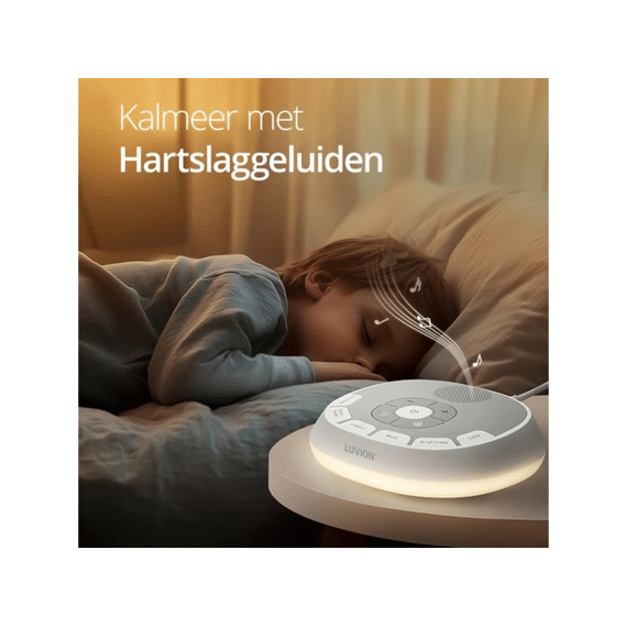 Luvion Dreamnest White Noise  - Met Hartslag Recorder
