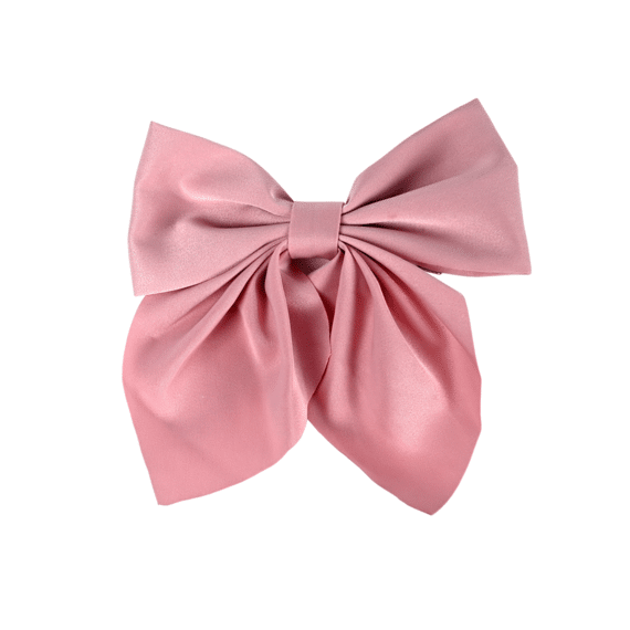 Busy Lizzie Haarclips Met Strik Powder Pink