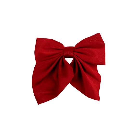 Busy Lizzie Haarclips Met Strik Red