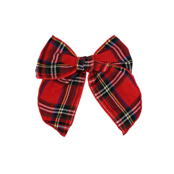 Busy Lizzie Haarclip Strik Tartan