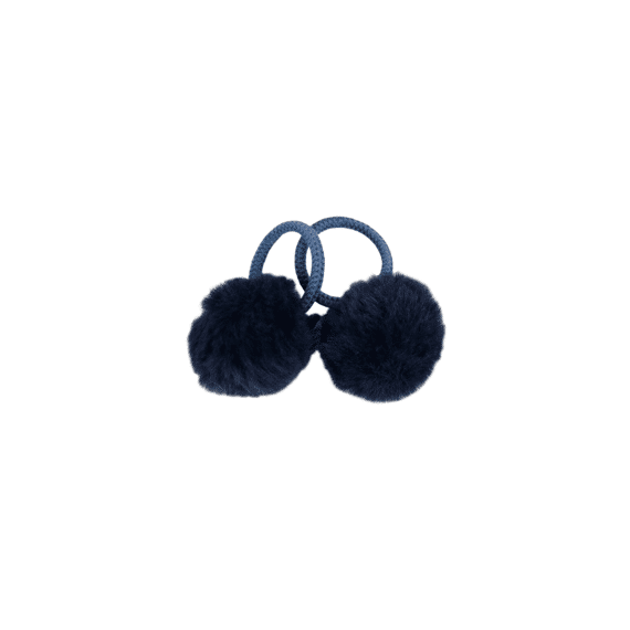 Busy Lizzie Haarelastiekjes Pompom Cream