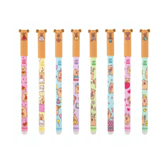 Capybara Uitwisbare Pen Assortiment
