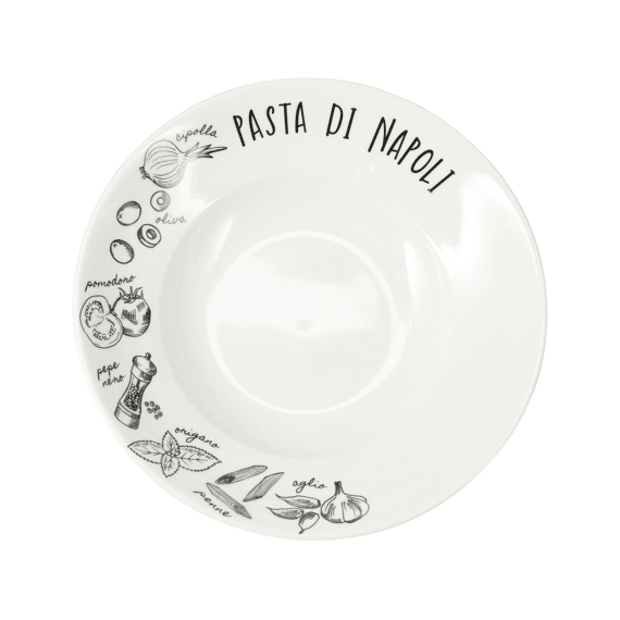Pastabord Porselein 27cm Pasta