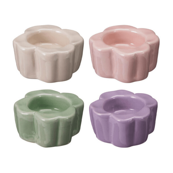 Kandelaar Bloem 4cm 4 assortiment Kleur