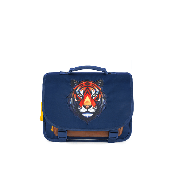 Stones And Bones Boekentas Lotus Tiger Facet Indigo