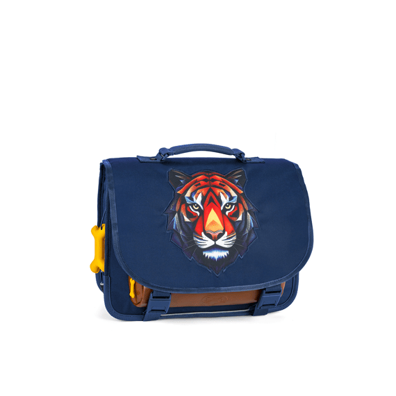 Stones And Bones Boekentas Lotus Tiger Facet Indigo