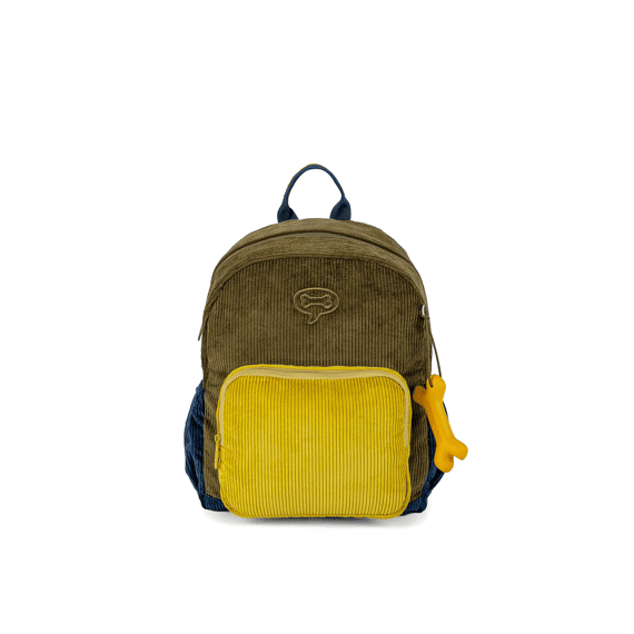 Stones And Bones Rugzak Ash Corduroy Khaki & Ocre