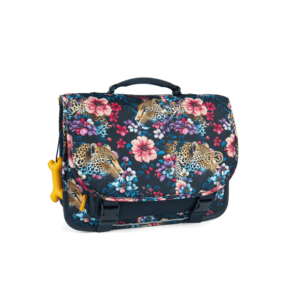 Stones And Bones Boekentas Cedar Floral Ambush Indigo