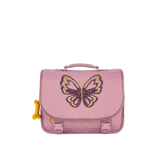 Stones And Bones Boekentas Lily Glitter Butterfly Lilac