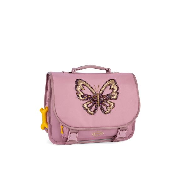 Stones And Bones Boekentas Lily Glitter Butterfly Lilac