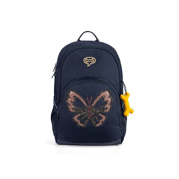 Stones And Bones Rugzak Aspen 3.0 Glitter Butterfly Navy