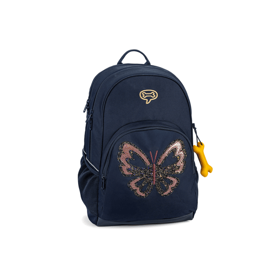 Stones And Bones Rugzak Aspen 3.0 Glitter Butterfly Navy