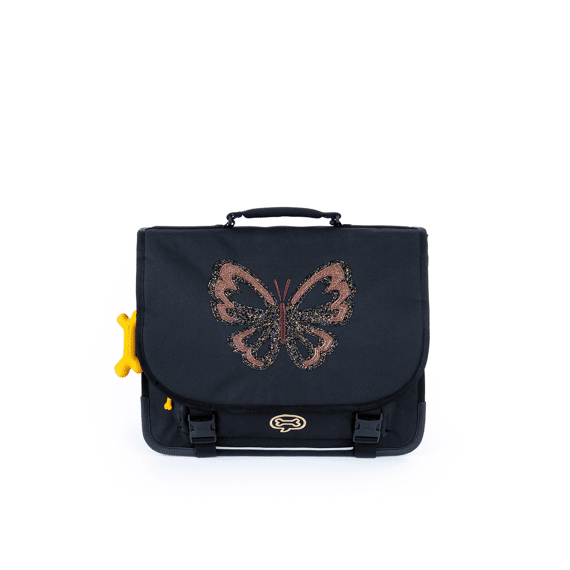 Stones And Bones Boekentas Lily Glitter Butterfly Navy