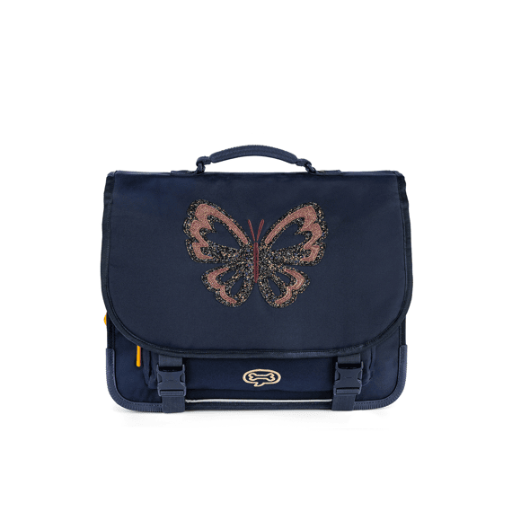 Stones And Bones Boekentas Cedar Glitter Butterfly Navy