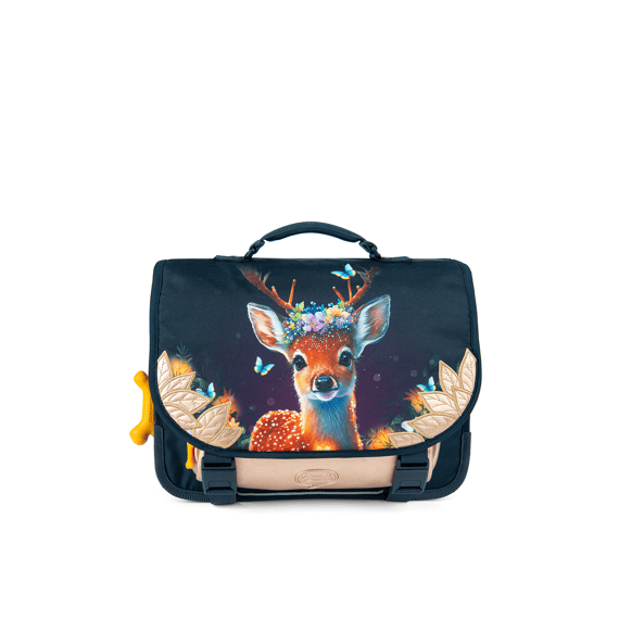 Stones And Bones Boekentas Lotus Fairy Fawn Navy
