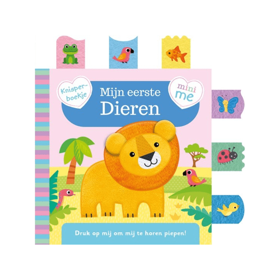 Knisperboekje Mini Me Mijn Eerste Dieren
