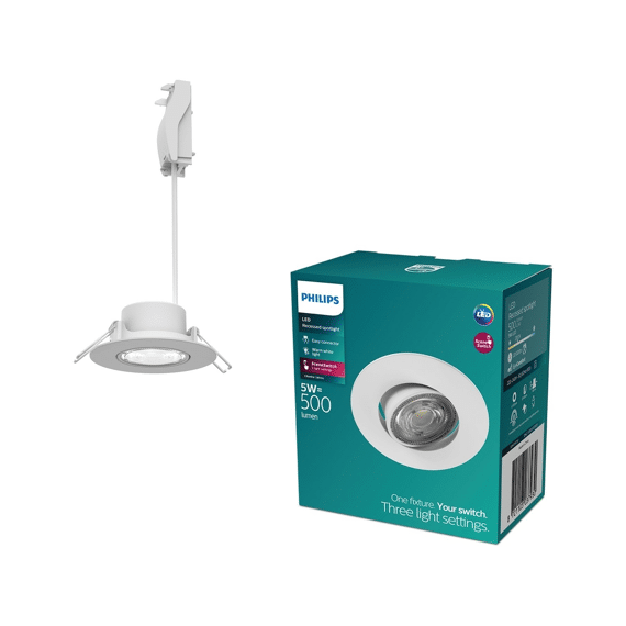 Philips Cilantro 3-Step Dimbaar 070 5w 27k Wit