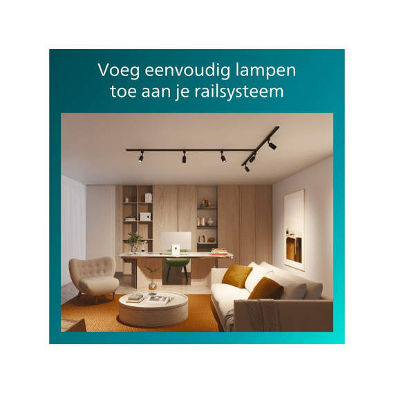 Philips Easylink T-aansluiting Zwart