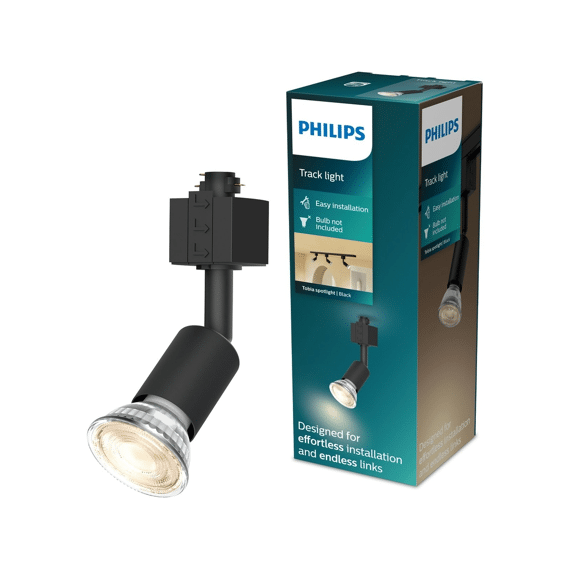 Philips Easylink Tobia Spot 1x5w Zwart