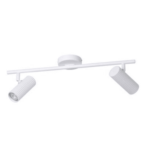 Balkspot/2 Gu10 Caminia L-335 Wit