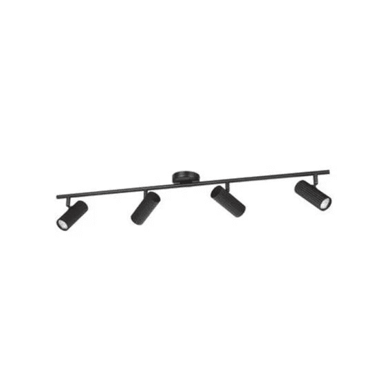 Balkspot/4 Gu10 Caminia L-1100 Zwart