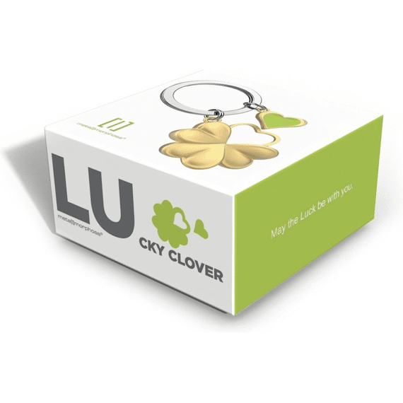 Metalmorphose Sleutelhanger Klavertje 4