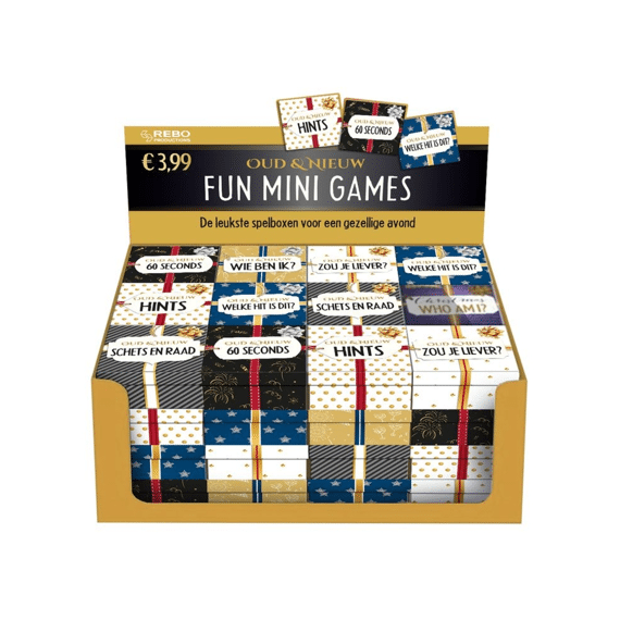 Fun Mini Games Oud & Nieuw Assortiment