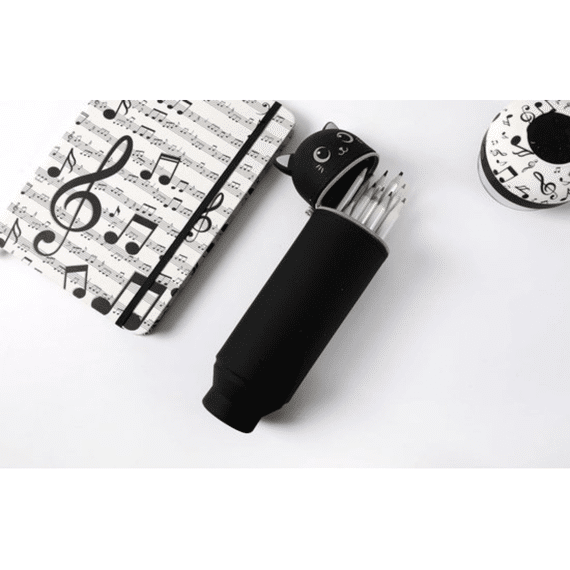 Itotal Etui In Silicone Zwarte Kat