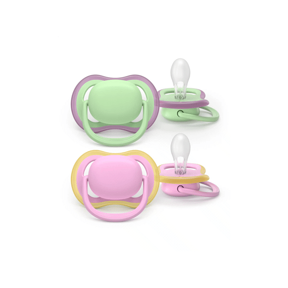 Avent Fopspeen +6m Air Roze/groen