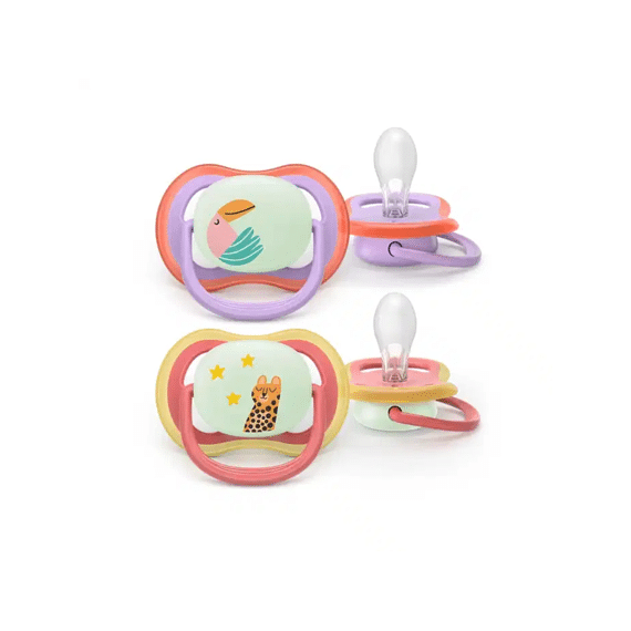 Avent Fopspeen +18m Air Night Toekan/poes