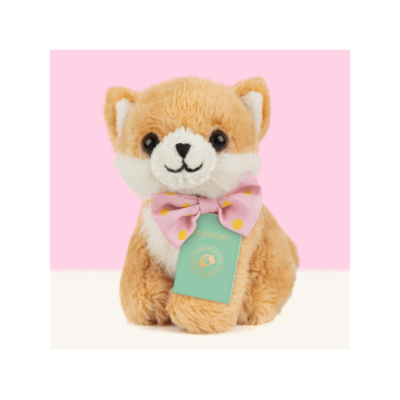 Studio Pets Mini Pluche Pomeriaan Puppy Pompom 8cm