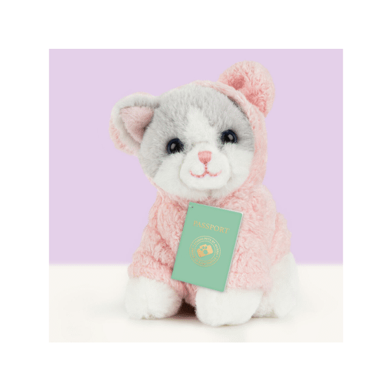 Studio Pets Mini Pluche Ragdoll Kitten Mousie 8cm