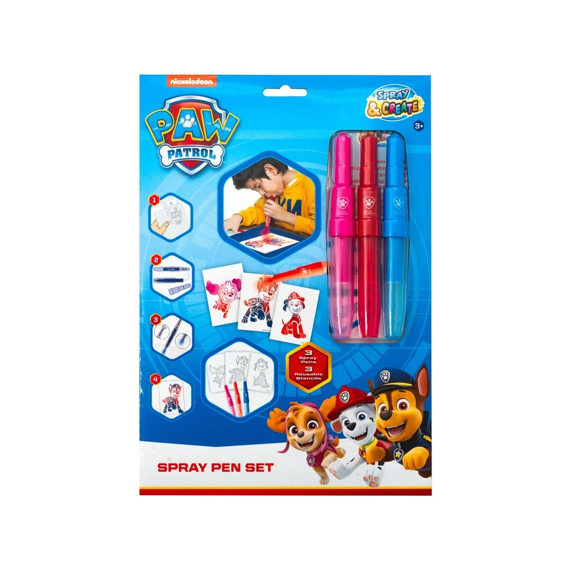 Paw Patrol Spray Pen Set