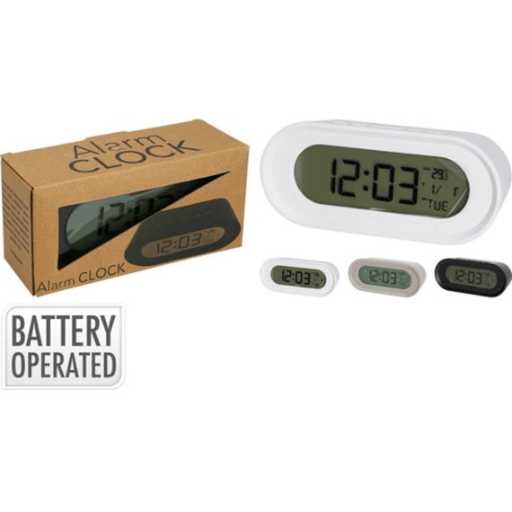 Wekker 149x50x62mm 4 Assortiment