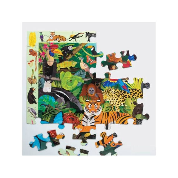 Mudpuppy Puzzel Zoek En Vind 64st Regenwoud