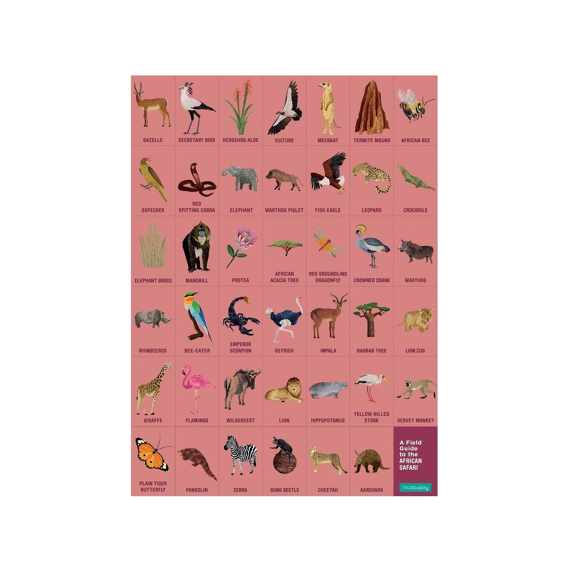 Mudpuppy Puzzel Zoek En Vind 64st Afrikaanse Safari