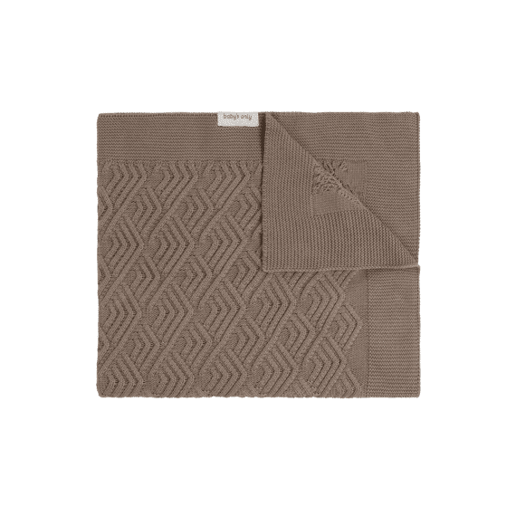 Babys Only Deken Wieg Sierra 70x95 Clay