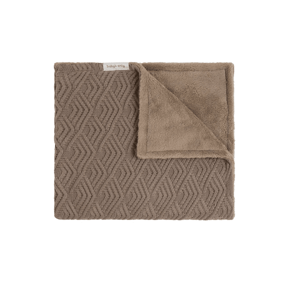 Babys Only Deken Wieg Sierra Teddy 70x95 Clay