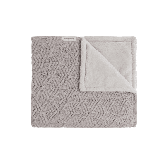 Babys Only Deken Wieg Sierra Teddy Urban 70x95 Taupe