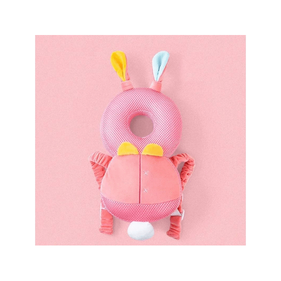 Dw4trading Baby Hoofdbeschermer/valkussen(rugzak) Roze Konijn