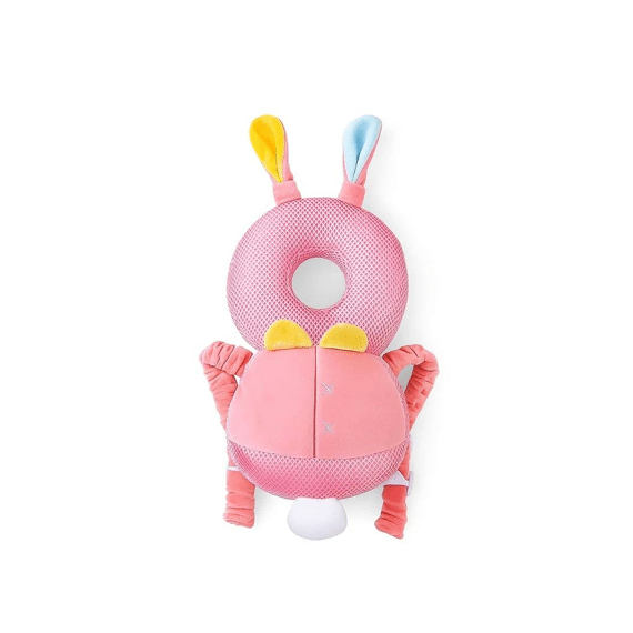 Dw4trading Baby Hoofdbeschermer/valkussen(rugzak) Roze Konijn