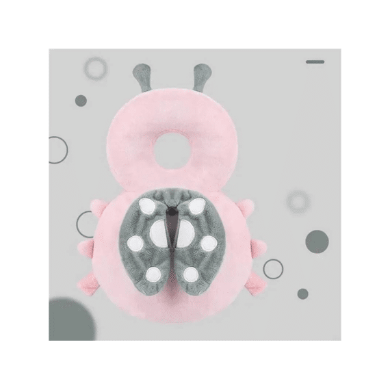 Dw4trading Baby Hoofdbeschermer/valkussen(rugzak) Lieveheersbeestje