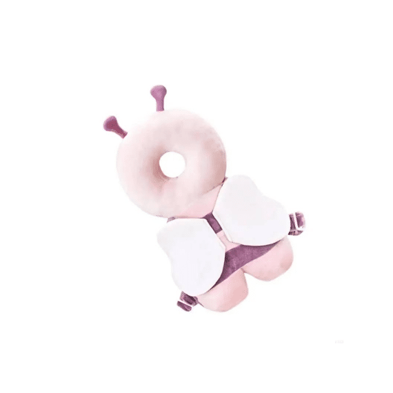 Dw4trading Baby Hoofdbeschermer/valkussen(rugzak) Roze Bij