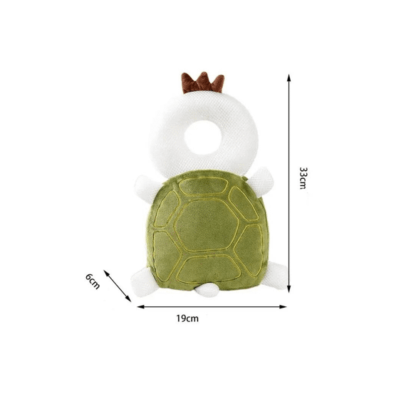 Dw4trading Baby Hoofdbeschermer/valkussen(rugzak) Schildpad